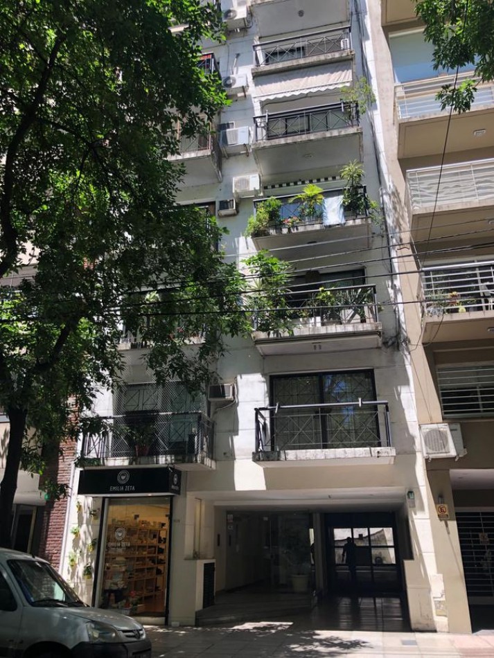 Palermo,Las Cañitas, Semipiso,1ambiente,contrafrente,muy buen estado general, amenities, oportunidad, 