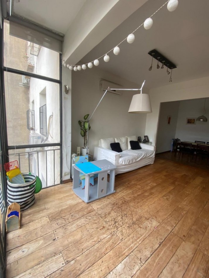 RECOLETA, SEMIPISO 3AMBIENTES,CONTRAFRENTE,90 METROS, MUY BUEN ESTADO Y UBICACION, OPORTUNIDAD 