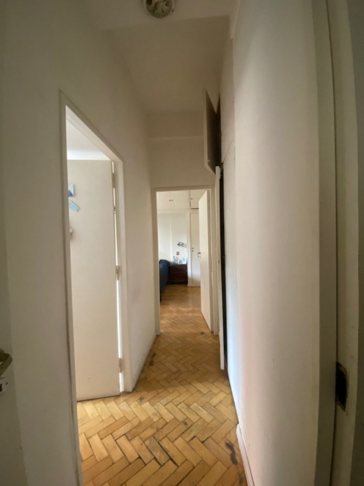 RECOLETA, SEMIPISO 3AMBIENTES,CONTRAFRENTE,90 METROS, MUY BUEN ESTADO Y UBICACION, OPORTUNIDAD 