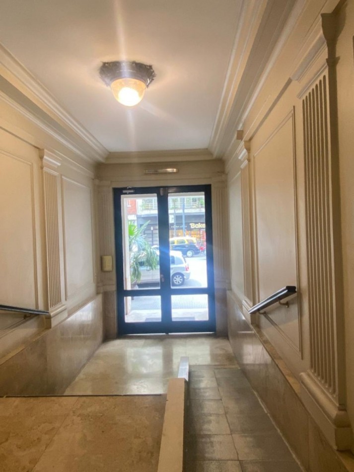 RECOLETA, SEMIPISO 3AMBIENTES,CONTRAFRENTE,90 METROS, MUY BUEN ESTADO Y UBICACION, OPORTUNIDAD 