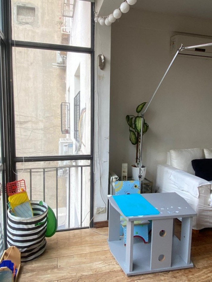 RECOLETA, SEMIPISO 3AMBIENTES,CONTRAFRENTE,90 METROS, MUY BUEN ESTADO Y UBICACION, OPORTUNIDAD 