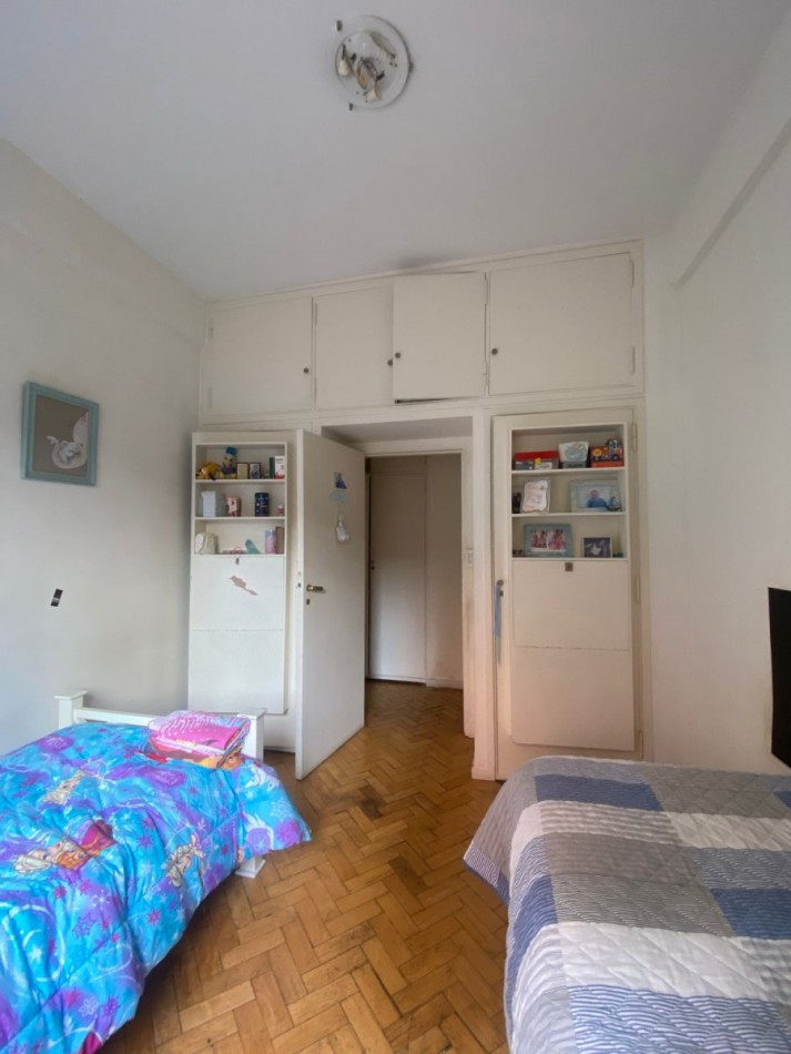 RECOLETA, SEMIPISO 3AMBIENTES,CONTRAFRENTE,90 METROS, MUY BUEN ESTADO Y UBICACION, OPORTUNIDAD 