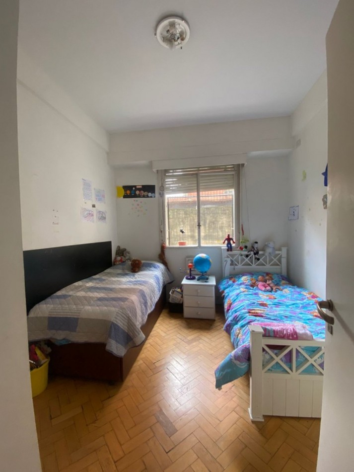 RECOLETA, SEMIPISO 3AMBIENTES,CONTRAFRENTE,90 METROS, MUY BUEN ESTADO Y UBICACION, OPORTUNIDAD 